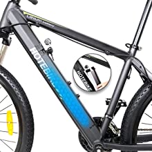 HOTEBIKE A6AH27.5 Elektro-Mountainbike – 27.5 36V 350W mit abnehmbarem Akku – Schweißfreies Pendeln & Trail-Fahren - E-Bike Kanada - 5