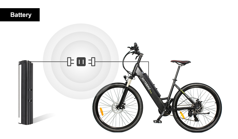 48V 500W E-City-Bike 26" elektrisch betriebenes Fahrrad mit verstecktem Akku A5AH26 zu verkaufen 7 48V 500W E-City-Bike 26