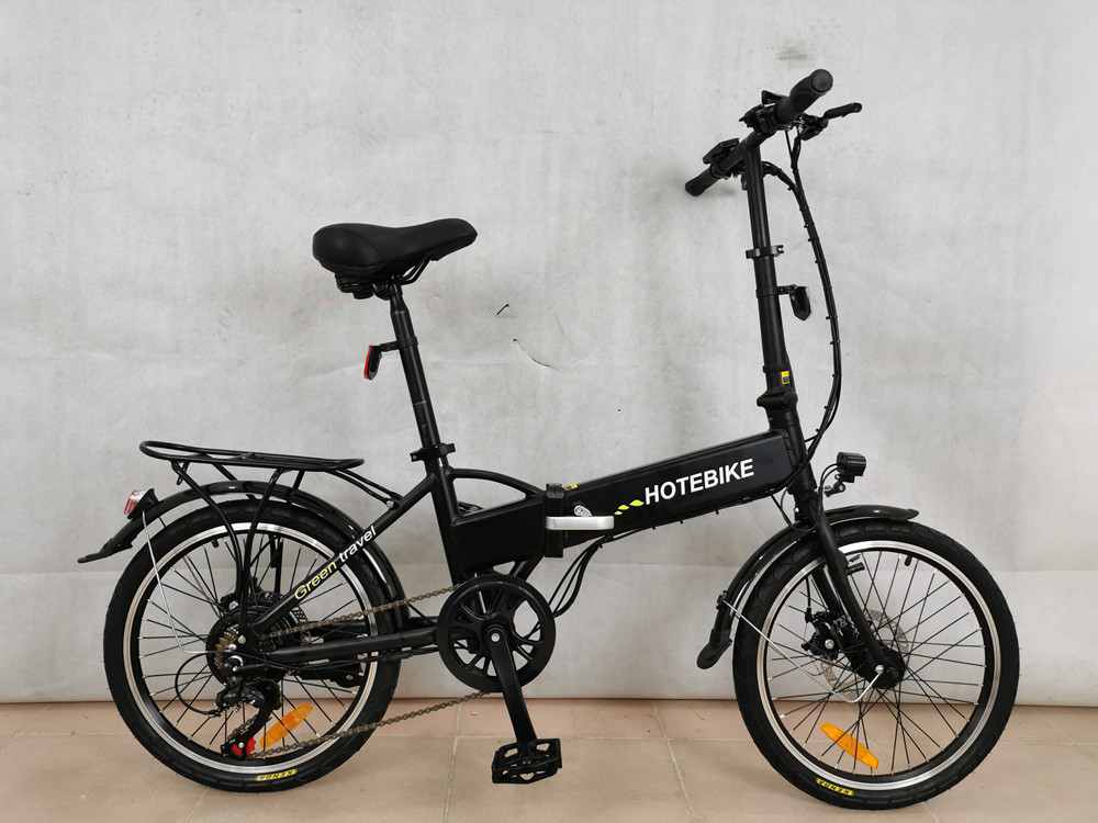 20-Zoll Klapp-E-Bike – 36 V Kompakt-E-Bike mit LCD-Display, 7-Gang Shimano & Tretunterstützung